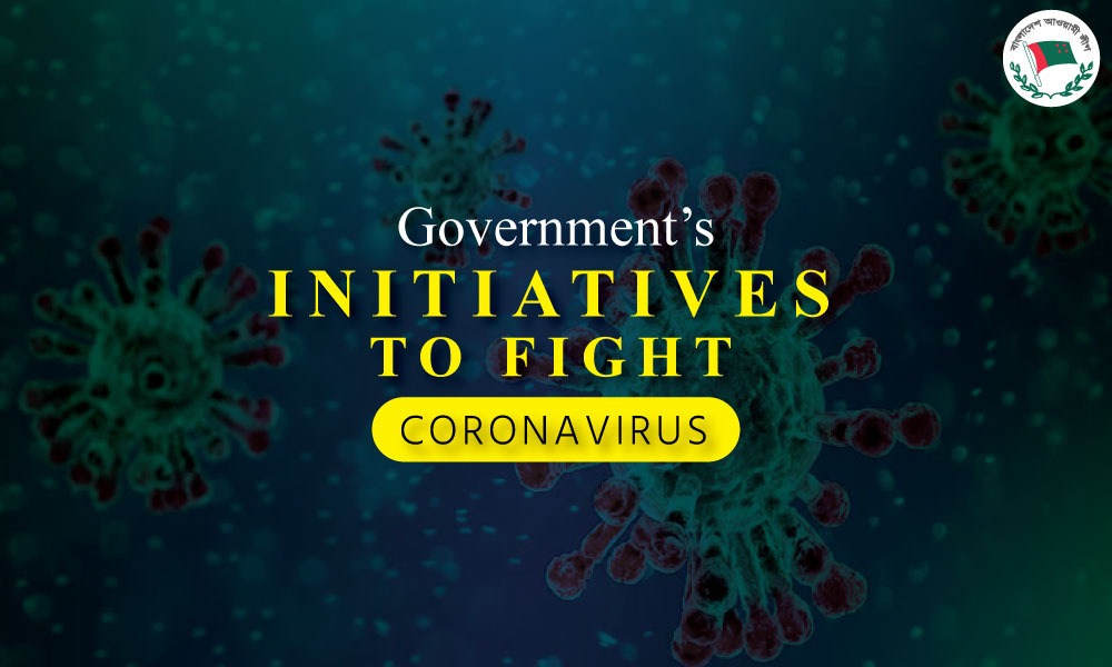 Government’s initiative to fight Coronavirus