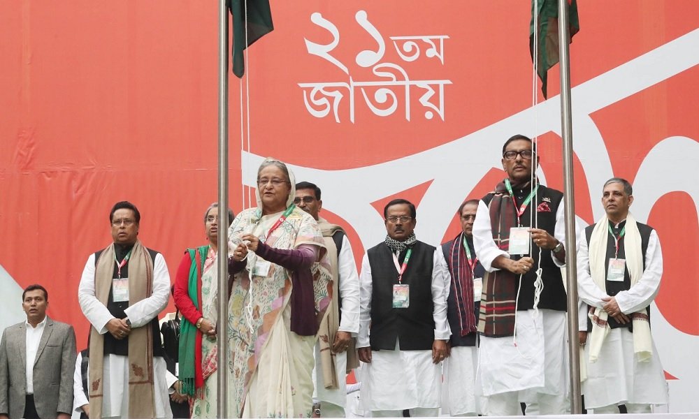Sheikh Hasina Reelected ALBD President, Obaidul Quader General Secretary